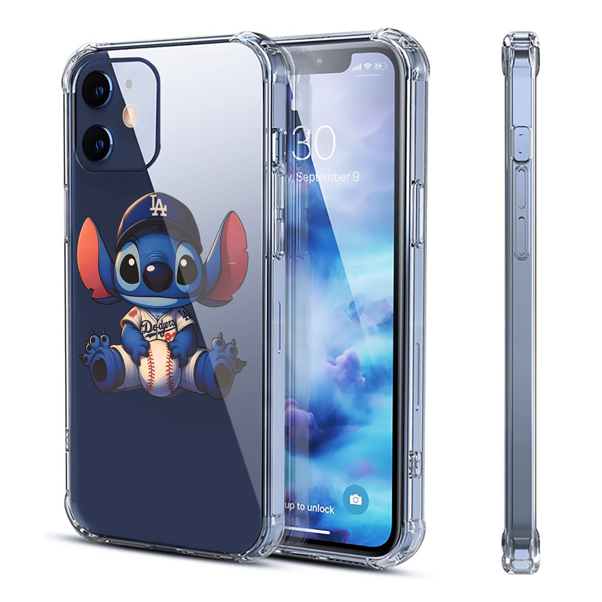  Clear IPhone 12 Case – Soft TPU With UV Print – Enhanced Drop Protection, Precise Fit, Anti-Fingerprint, Customizable Design, Scratch-Resistant, Yellow-Resistant